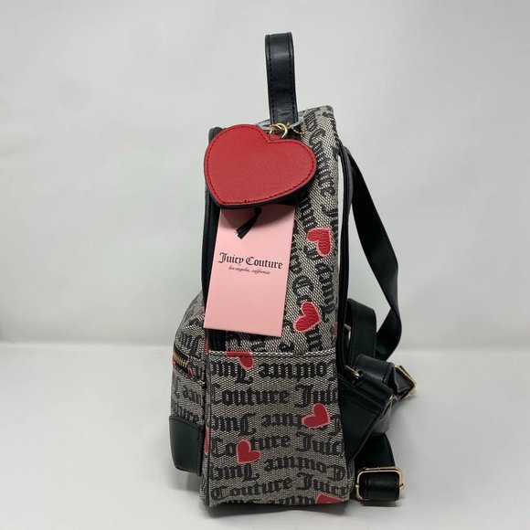 Juicy couture black beige valentine backpack tiktok main image 6